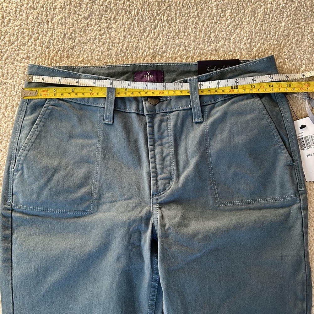 NWT NYDJ Samantha Utility Pants 2P - Picture 8 of 16